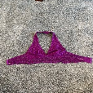 Purple bralette